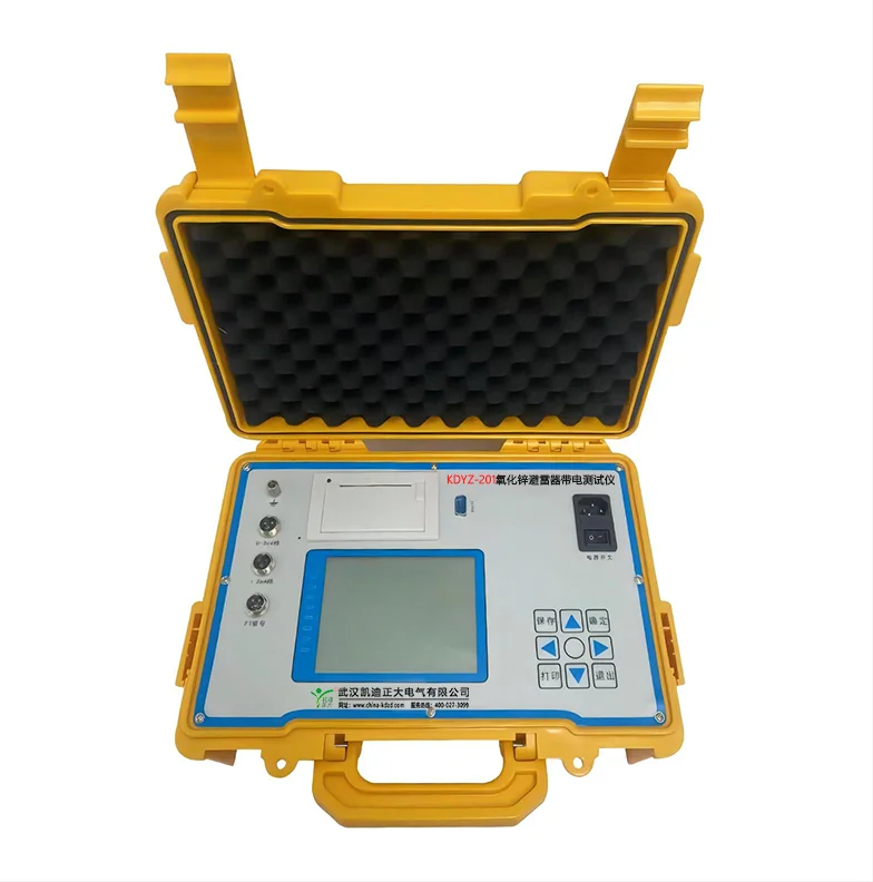 

KDYZ-201 zinc oxide Device leakage Current Tester Lightning Surge Arrester Discharge Counter