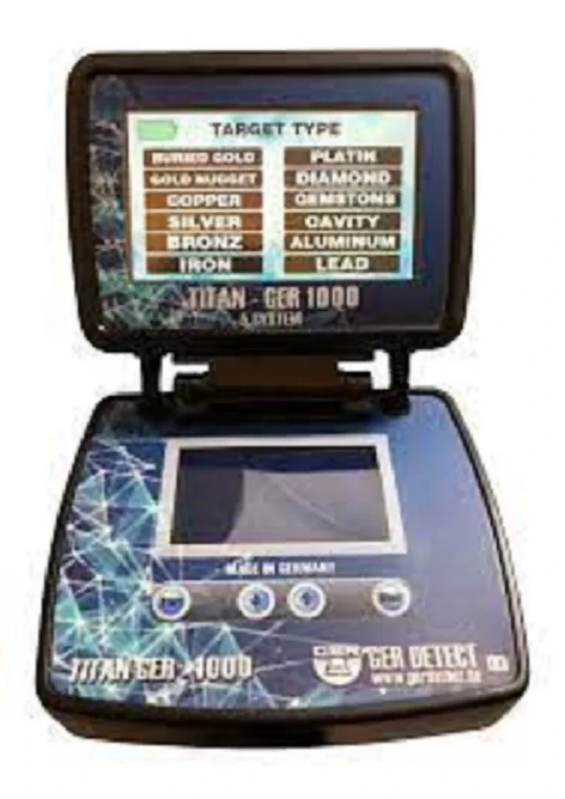 

BEST COOL Outdoor GER Detect Titan 1000 Metal Detector 3D 5 Multi Systems