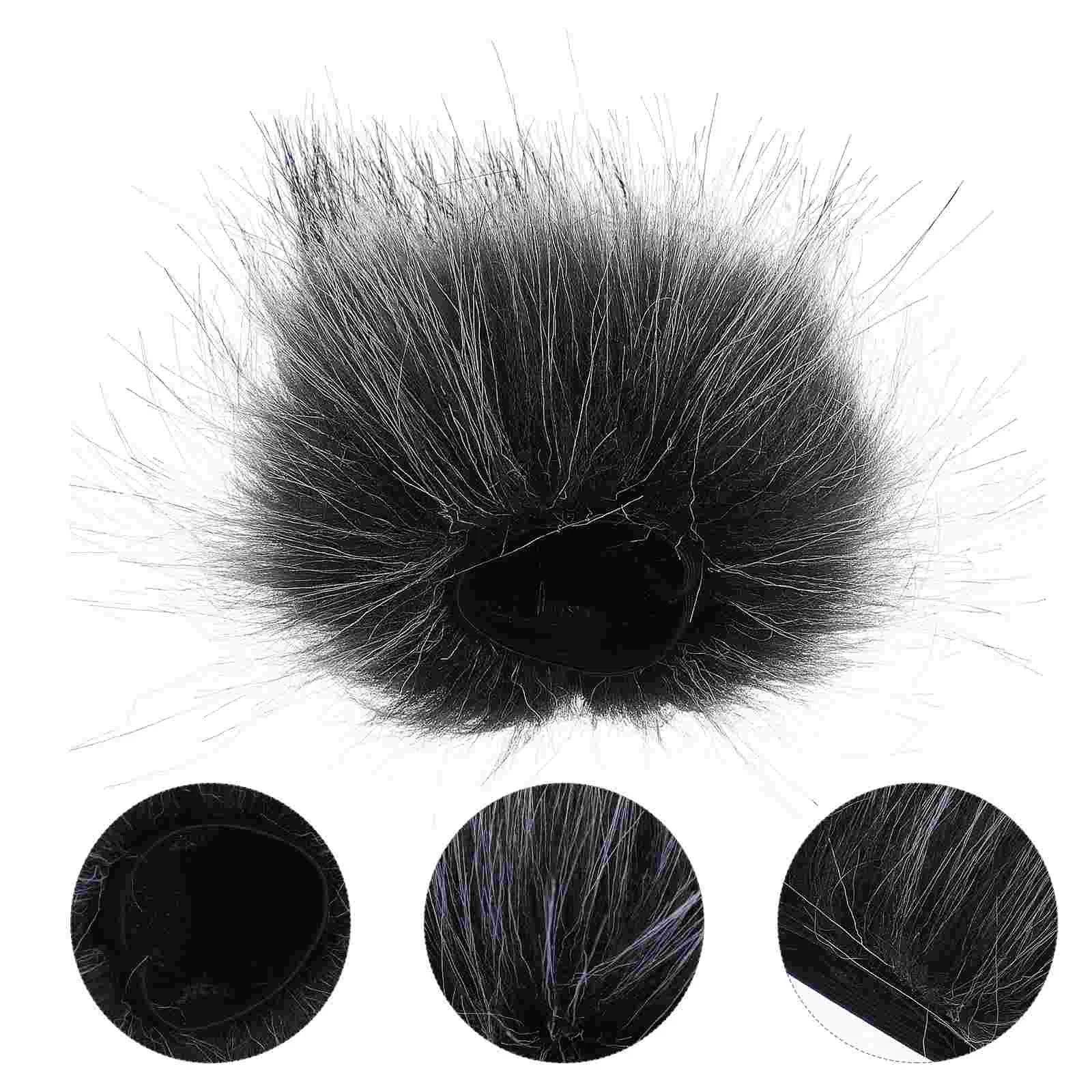 

Useful Practical Creative Artificial Fur Mic Muff Furry Outdoor Microphone Muff Mic Windscreen Cover