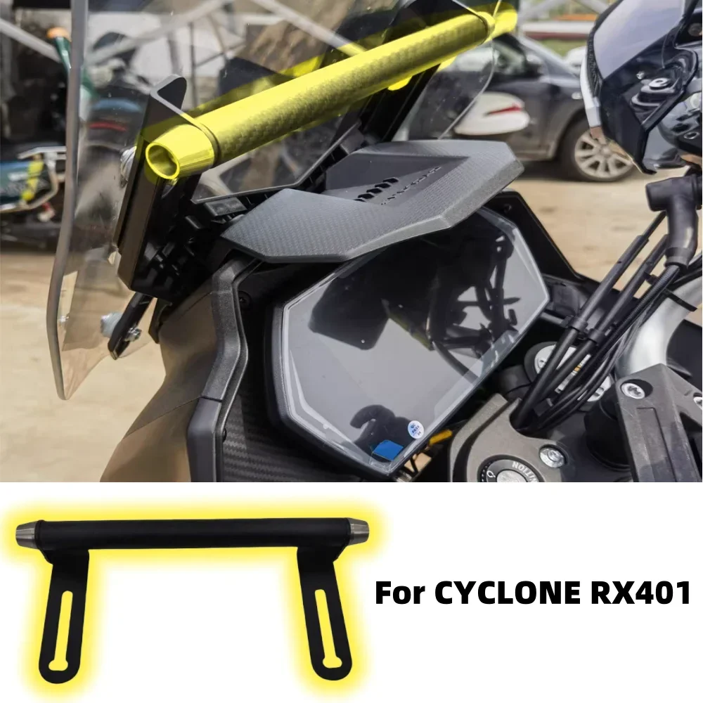 Фото Держатель для телефона/навигатора CYCLONE RX600, кронштейн-подставка для мобильного телефона, аксессуары для мотоциклов №3