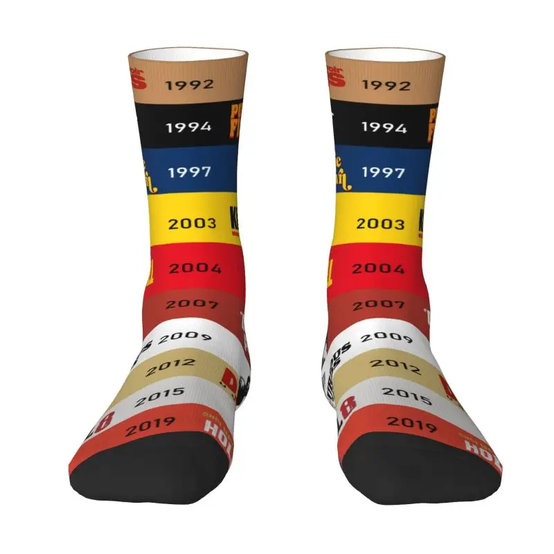 

Quentin Tarantino Film Collage Men Women Crew Socks Unisex Fun 3D Printed Kill Bill Pulp Fiction Dress Socks