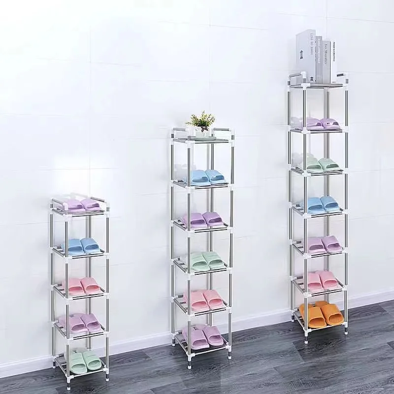 

Shoe Cabinets Multi-layer Simple Shoe Rack Easy To Install Shoes Organizer Space-saving Entryway Shoe-shelf Furniture for Home