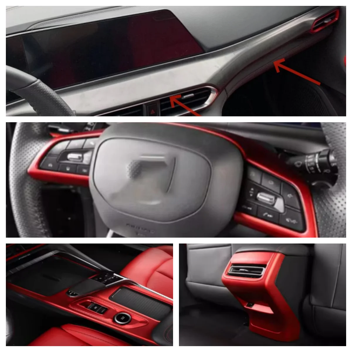 Для Changan UNIT UnIT-T 2021-2024 аксессуары рулевое колесо/центровое управление/сдвиг/задняя