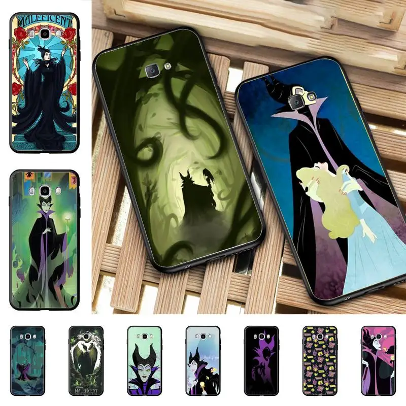 

Disney Maleficent Witch Phone Case for Samsung J 4 5 6 7 8 prime plus 2018 2017 2016 J7 core