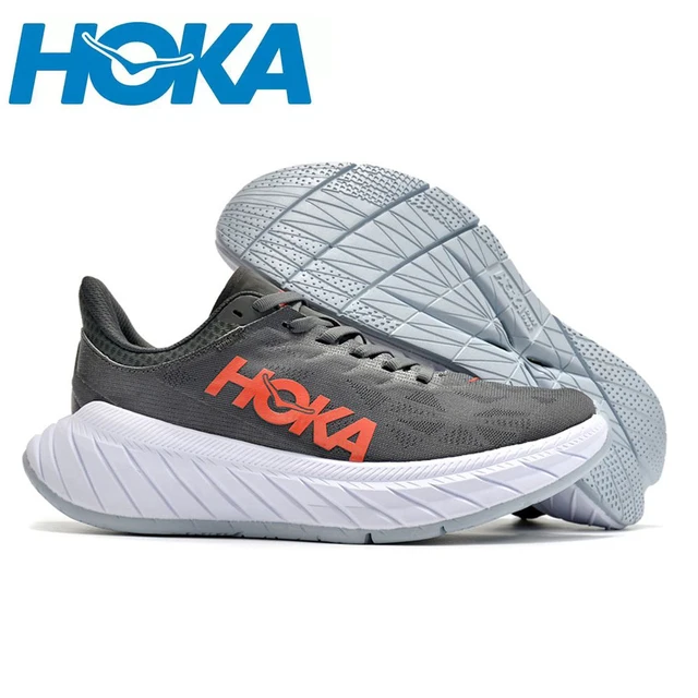 

Дышащие унисекс кроссовки HOKA оригинальные Carbon X2 мужские и женские дорожные кроссовки для бега сетчатые для пробежек легкая кроссовки повседневные теннисные туфли