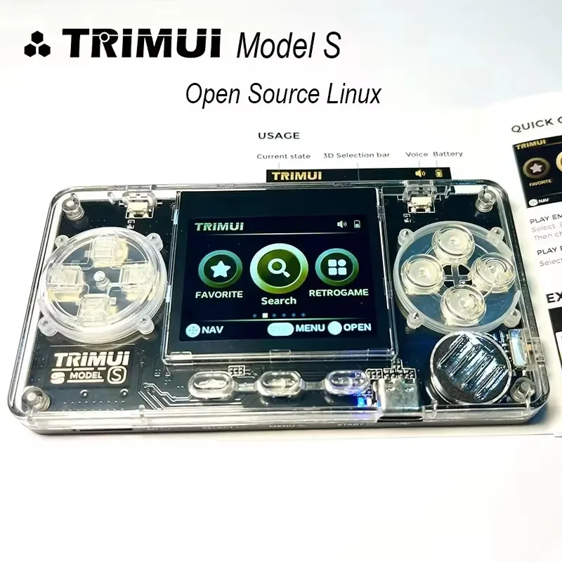 Игровая машина Trimui Model S 2-дюймовый IPS-экран