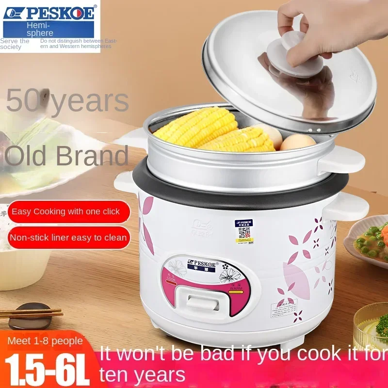 Effortless Cooking with our Semi-spherical Rice Cooker - Mini Multi-function for 2-3 people 3-4L Steamer 220V