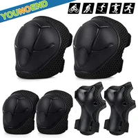 6pcs kids knee pads elbow pads wrist guards for 3 7 year old children roller skates cycling bmx bike skateboard inline skatings