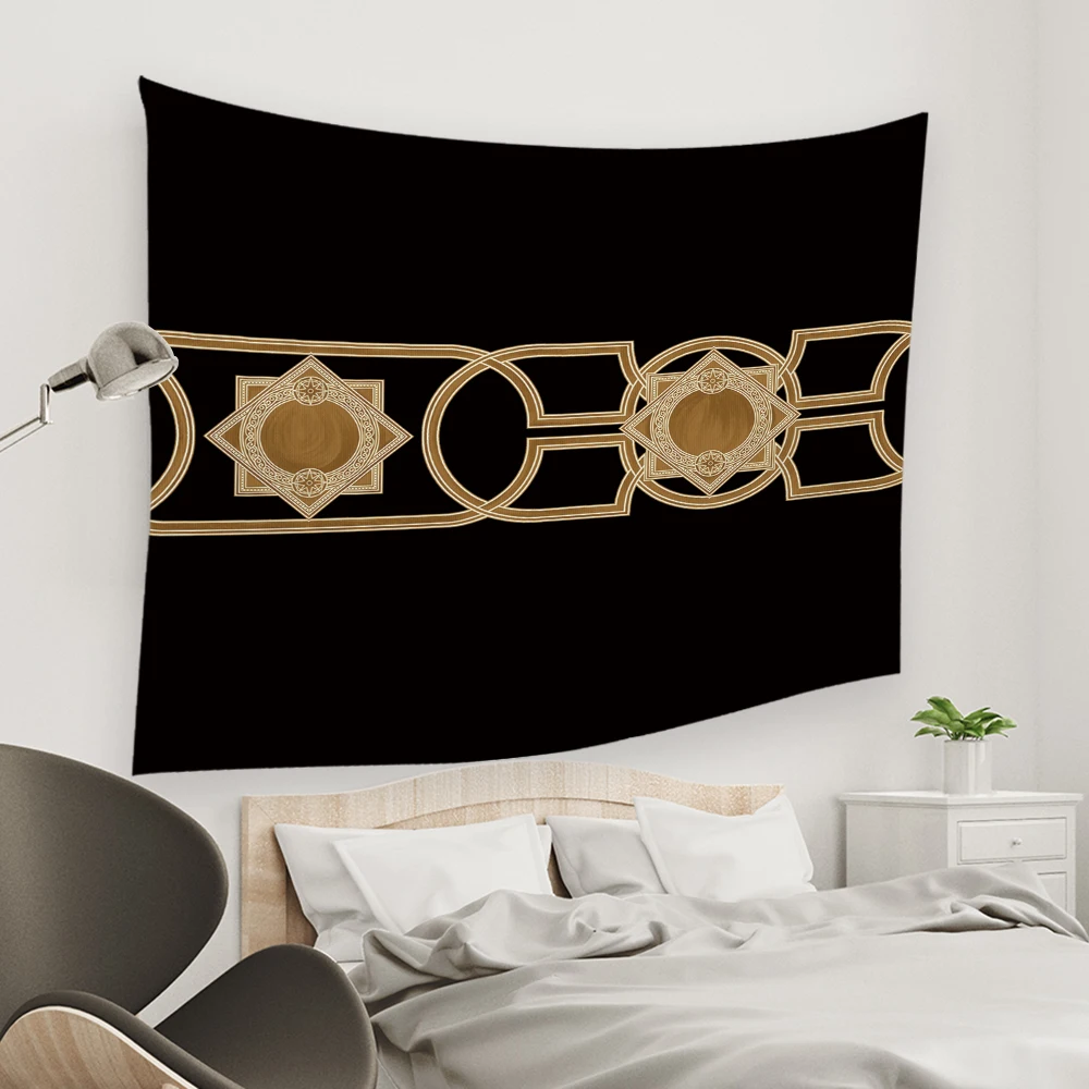 

Retro European Flower Hanging Cloth Room Decor Aesthetic Tapestry Wall Hanging for Living Room Art Floral Background Cloth