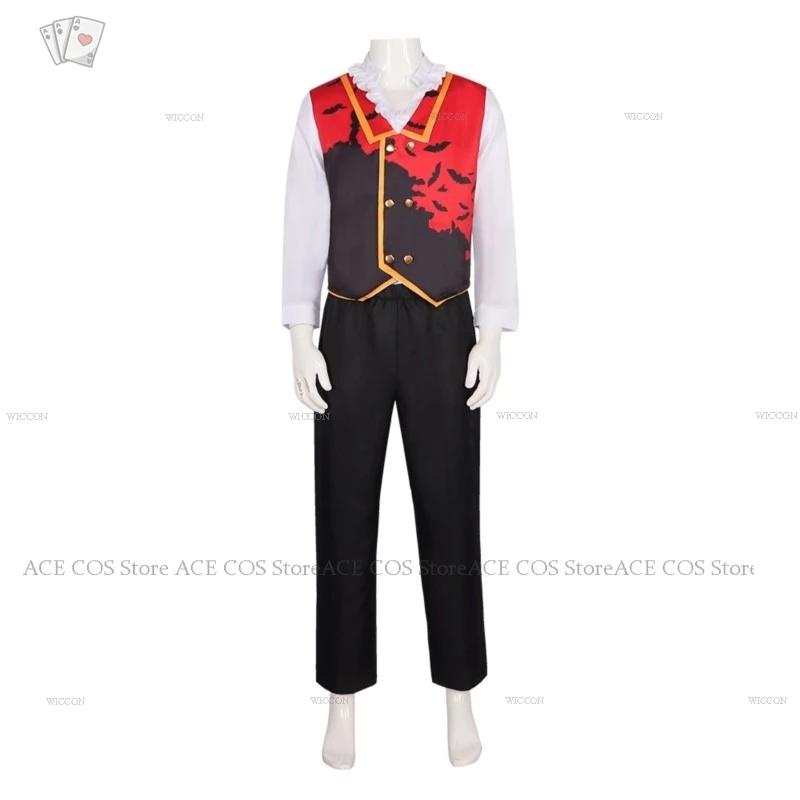 Сценическое представление накидка-вампир Дракулы костюм одежда на Хэллоуин