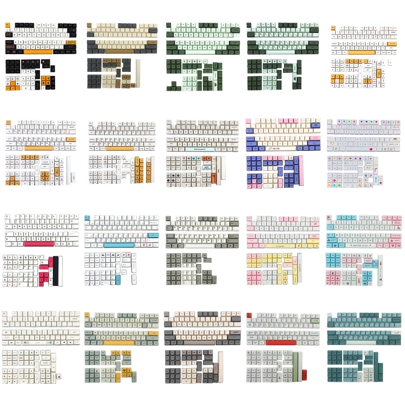 126 Keys Custom PBT Dye Sublimation XDA Profile Keycaps for Mechanical Keyboard MX Switch 61/64/68/78/84/87/96/98/104
126 Keys Custom PBT Dye Sublimation XDA Profile Keycaps for Mechanical Keyboard MX Switch 61/64/68/78/84/87/96/98/104