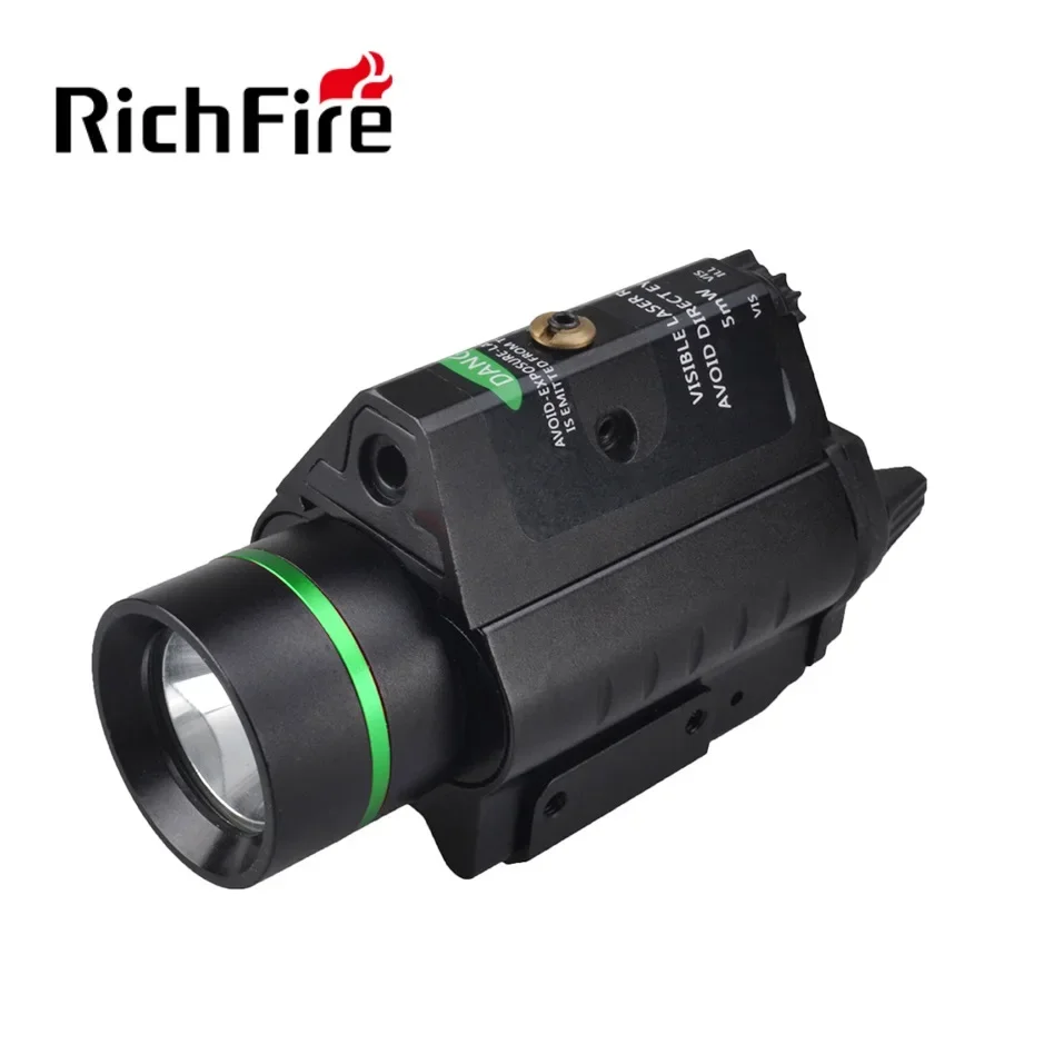 Richfire SF-P28/P29 Мощные фонари для оружия 300LM Комбинированный красный/зеленый лазерный
