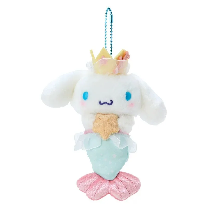 

Sanrio аниме Cinnamoroll Kuromi моя мелодия полакко мультяшная перекрестная одежда Русалка плюшевая игрушка кукла кулон подарок на день рождения 30 см