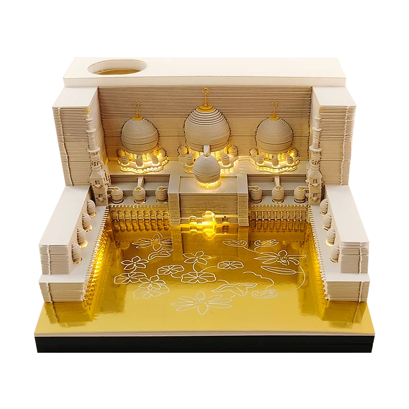 

Бумажный блокнот-календарь 2026 "Дом 3D"