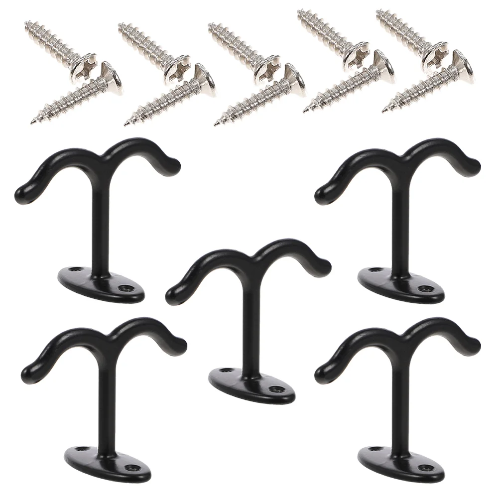 

Mug Holder Cabinet Hat Hooks For Wall Hanging Zinc Alloy Clothes Double Prong Ceiling