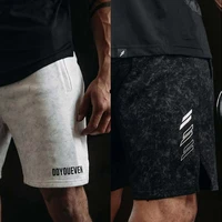 new muscle fitness brother sports shorts mens summer loose large size leisure running equipment training five point pants