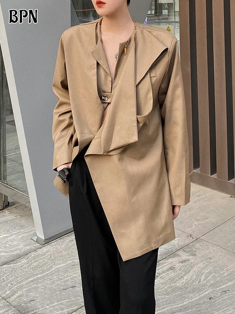 BPN ассиметричные блейзеры для