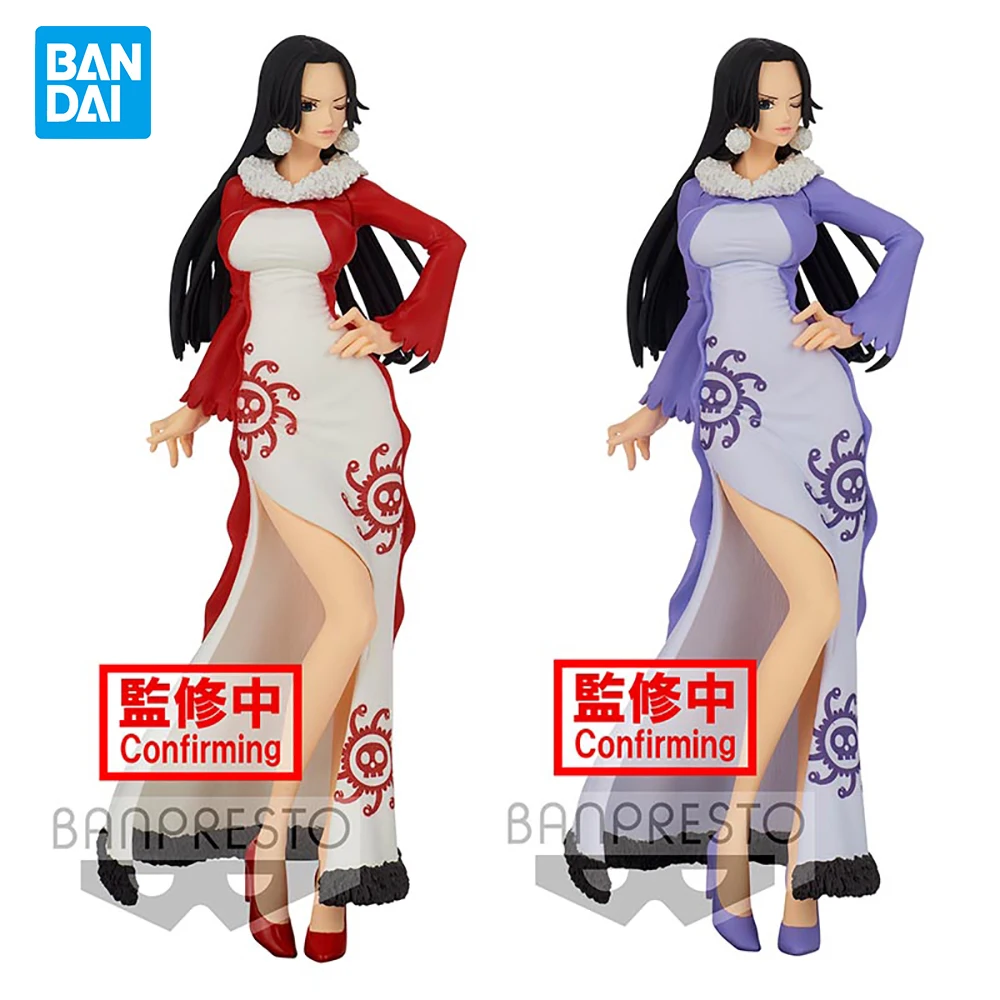 

Banpresto Original One Piece Glitter Glamours Boa Hancock Winter Style Genuine Collection Model Anime Figure Action Figure Toys