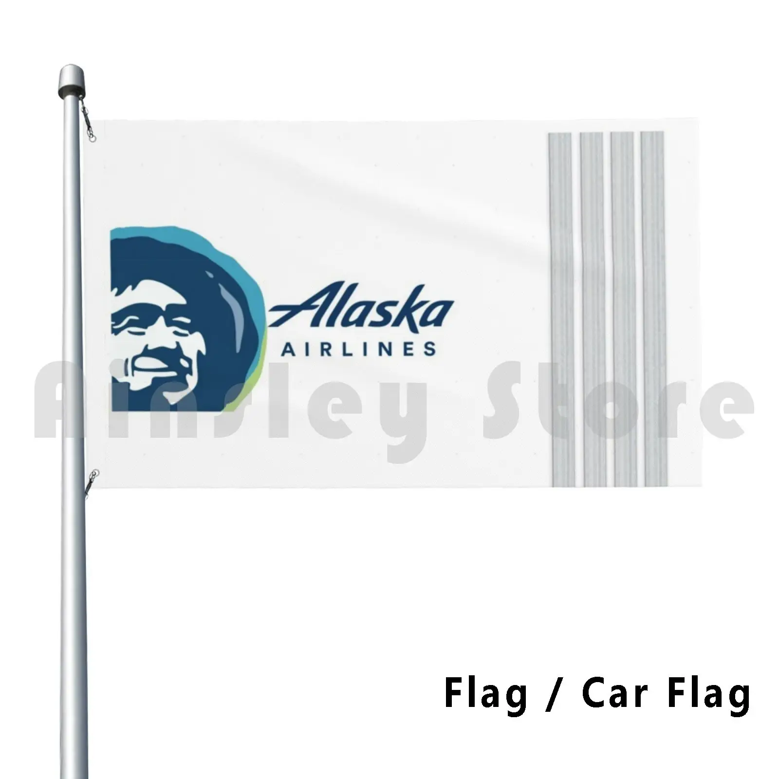 

Alaska Outdoor Decor Flag Car Flag Alaska Airplane Aviation Plane Airplane Fly Flying Pilot Captain Boeing Airbus Cessna