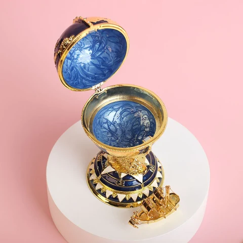 Металлический футляр для украшений Faberge Classics