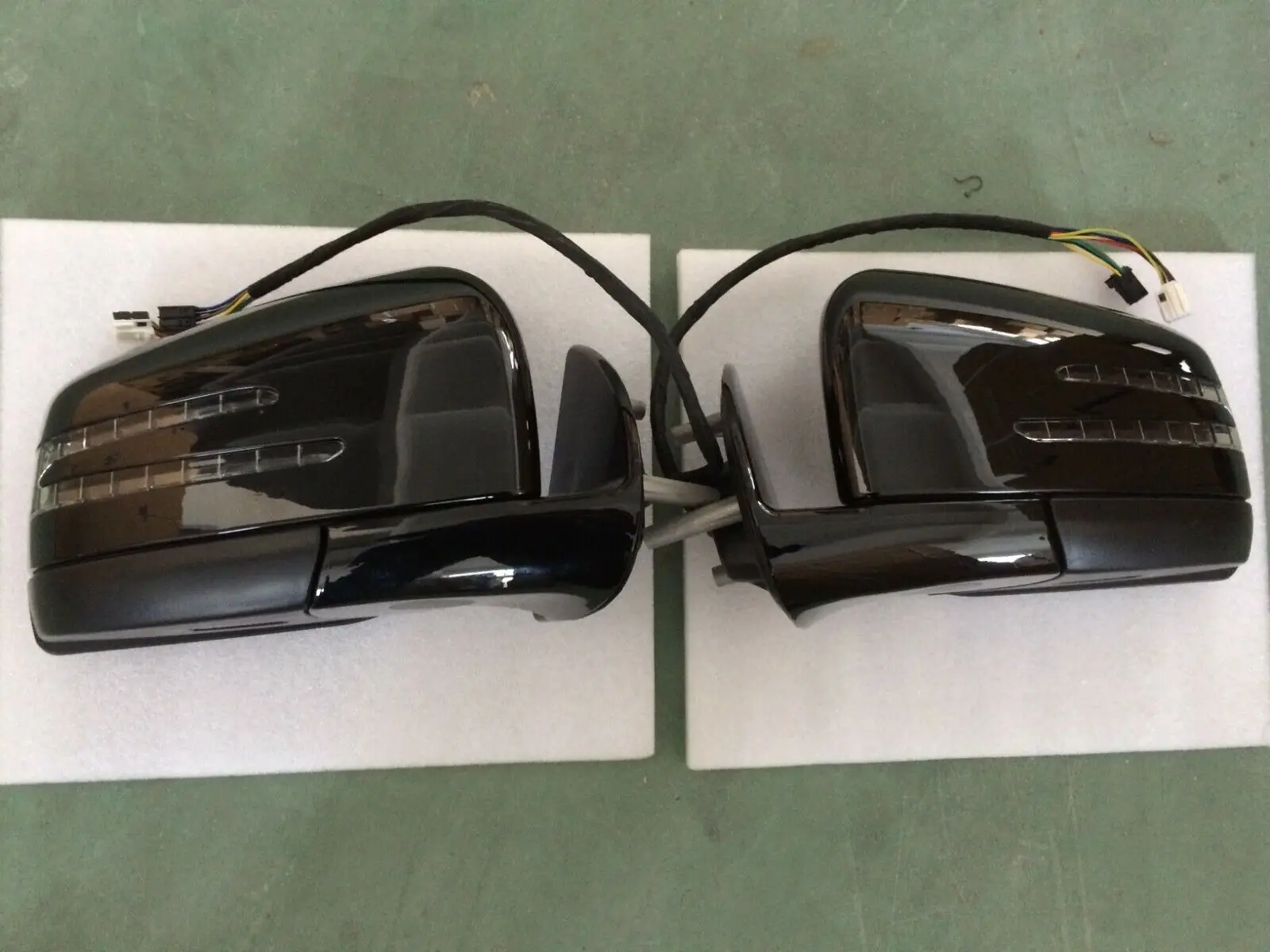 

Парные зеркала заднего вида W164 в сборе, подходят для Mercedes Benz M GL Class ML63 ML350 2005-2011