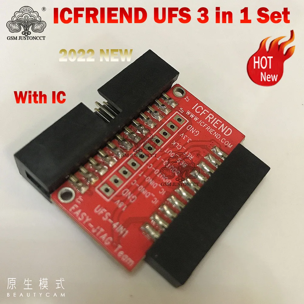 Новинка 2022 оригинальные UFS разъем адаптера ICFriend ICs-UFS 3 в 1 с поддержкой BGA254 BGA153 BGA95