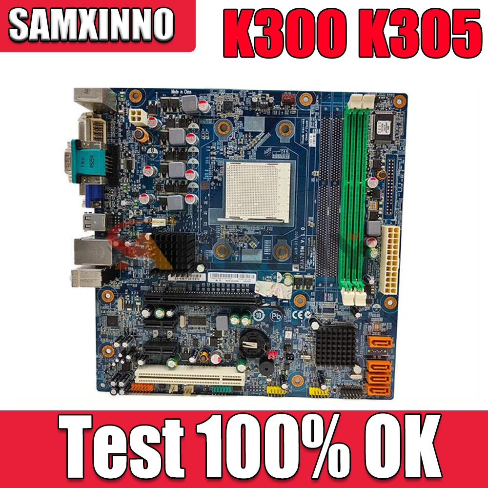 

Original Disassemble Motherboard for Lenovo IdeaCentre K300 K305 K310 K320 K330 R1 AM3 M3A780M