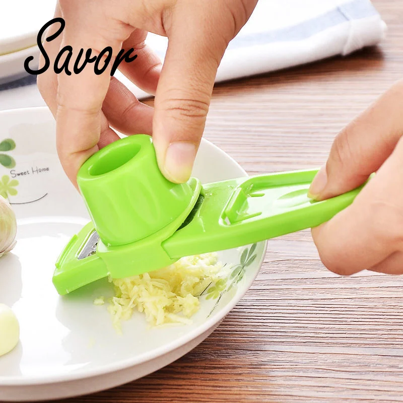 

Garlic Grinder Powerful Manual Meat Slicer Fruit Vegetable Nuts Herbs Chopper Kitchen Garlic Cutter Garlic Press Tool