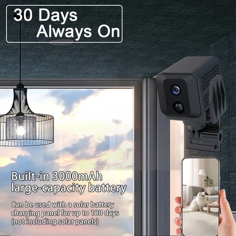 Мини-камера безопасности 4G/Wi-Fi HD 1080P