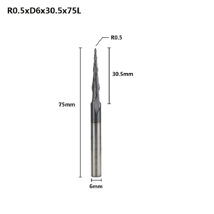 

Newest Reliable Useful Hot Sale End Mills Router Bits Tapered End Mills