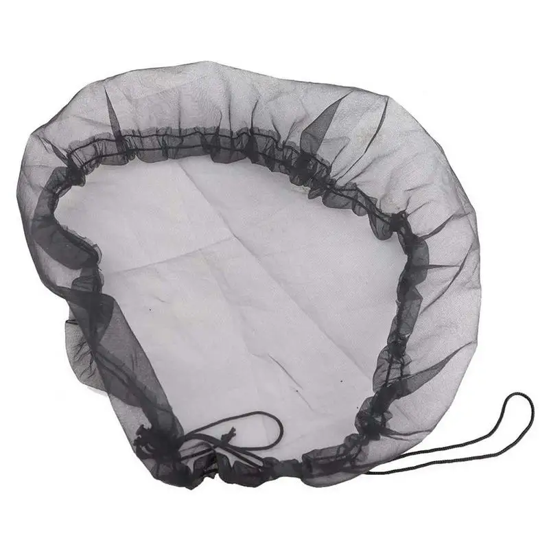 

Water Barrel Screen Water Barrel Filter Black Soft Leaf Guard Rain Tank Mesh Cover With Drawstring For Yard Diameter 37.4in