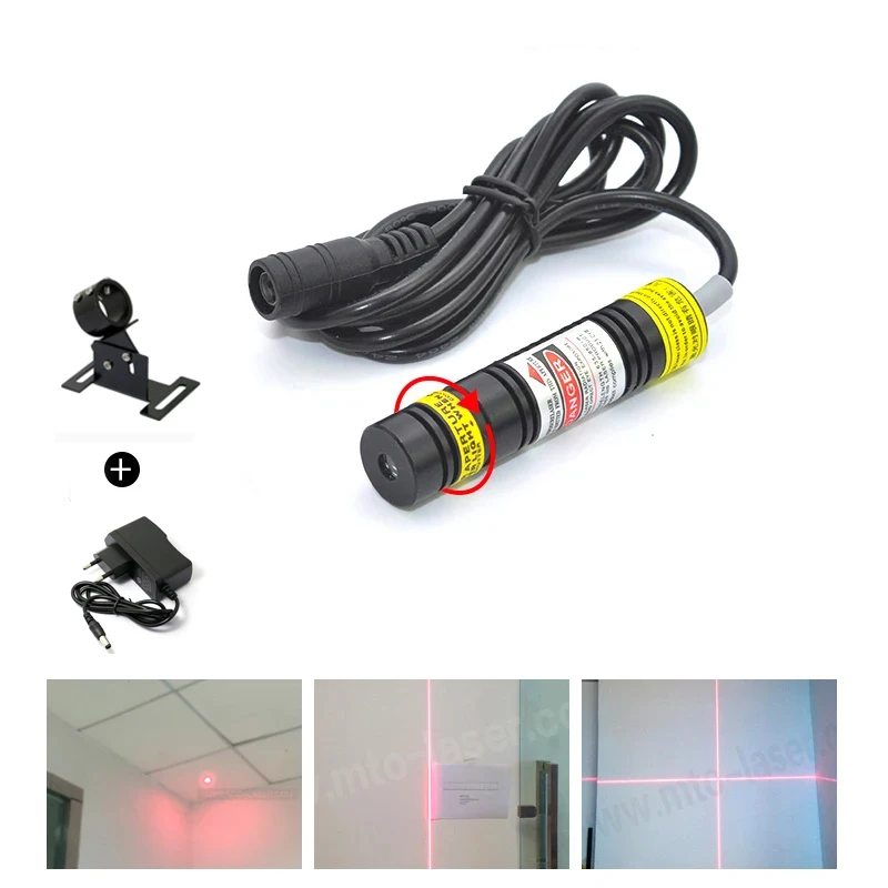 MTO Фокусируемый 648nm 650nm 50mW 100mW красный линейный лазерный инфракрасный