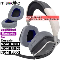 misodiko upgraded earpads replacement for corsair void elite void pro void rgb wireless usb gaming headset