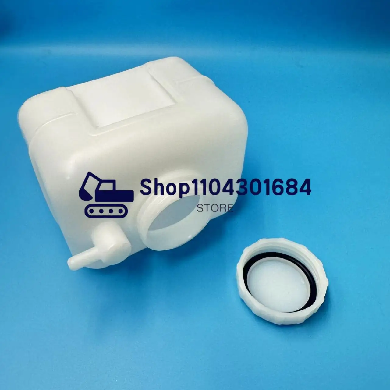 Фото Для Hyundai R55-7 60-5 60-7 XCMG XE60 экскаватор вспомогательный резервуар для воды оплата чайника запасная крышка маленького чайника №4
