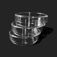 10pcsbag 60mm plastic petri dishes for lb plate bacterial yeast wlids for lab plate bacterial yeast