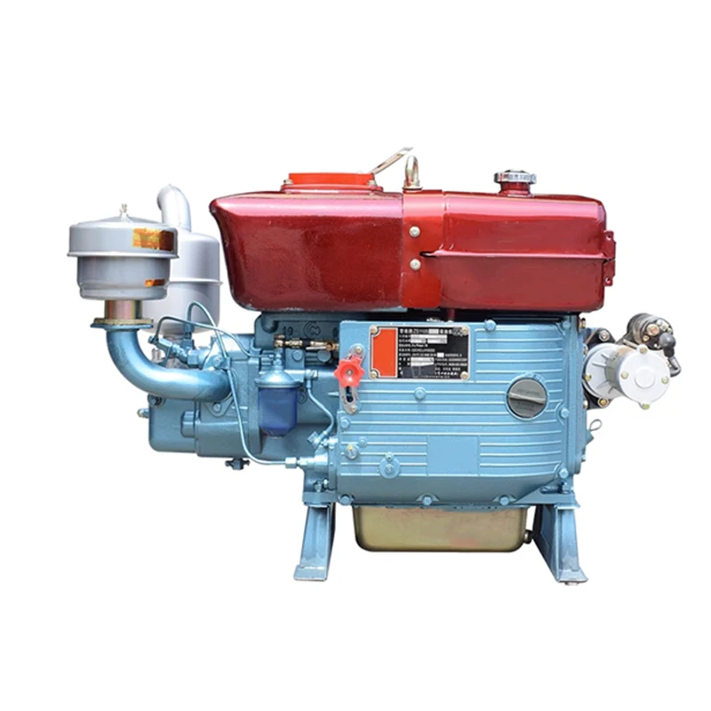 Одноцилиндровый дизельный двигатель с водяным охлаждением 6/8/12/15/18 HP ручная