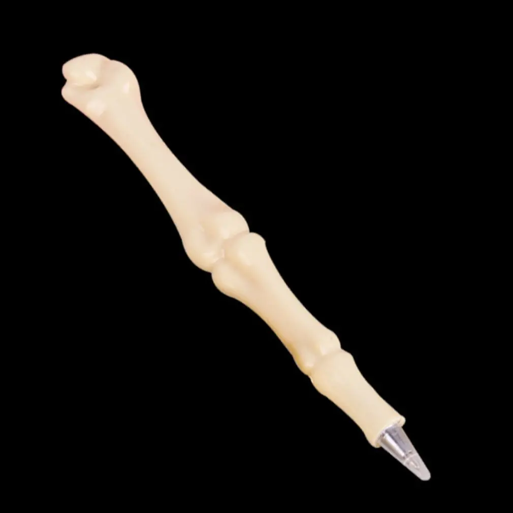 

Bone Shape Ballpoint Pen New Creative School Office Stationery Supplies Novelty Skeleton Bone Shaped Pens Cute Stationery