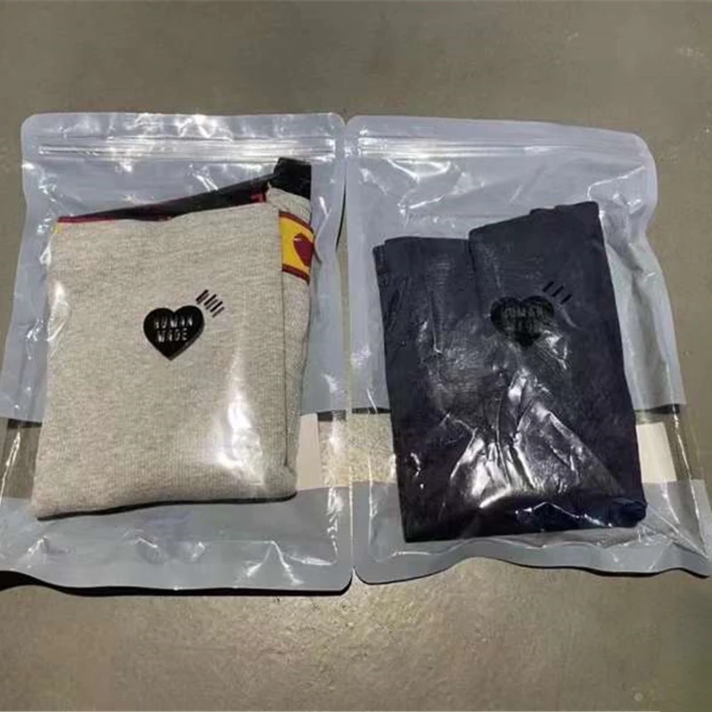 Human Made Boxer Shorts Men Women 1:1 Waist Heart Logo Boxer Shorts Human Made Casual Cotton Shorts