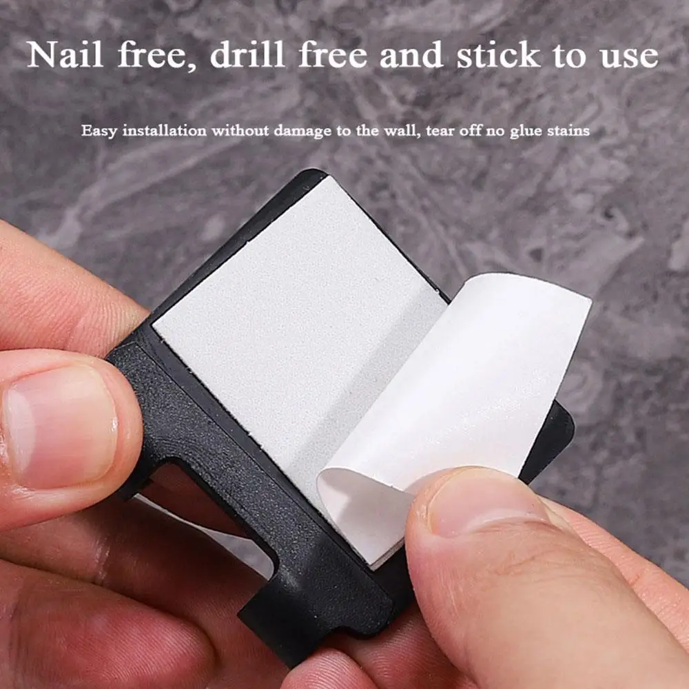 2/4 шт. клейкий держатель для бритвы настенный ванной комнаты душевого крючка