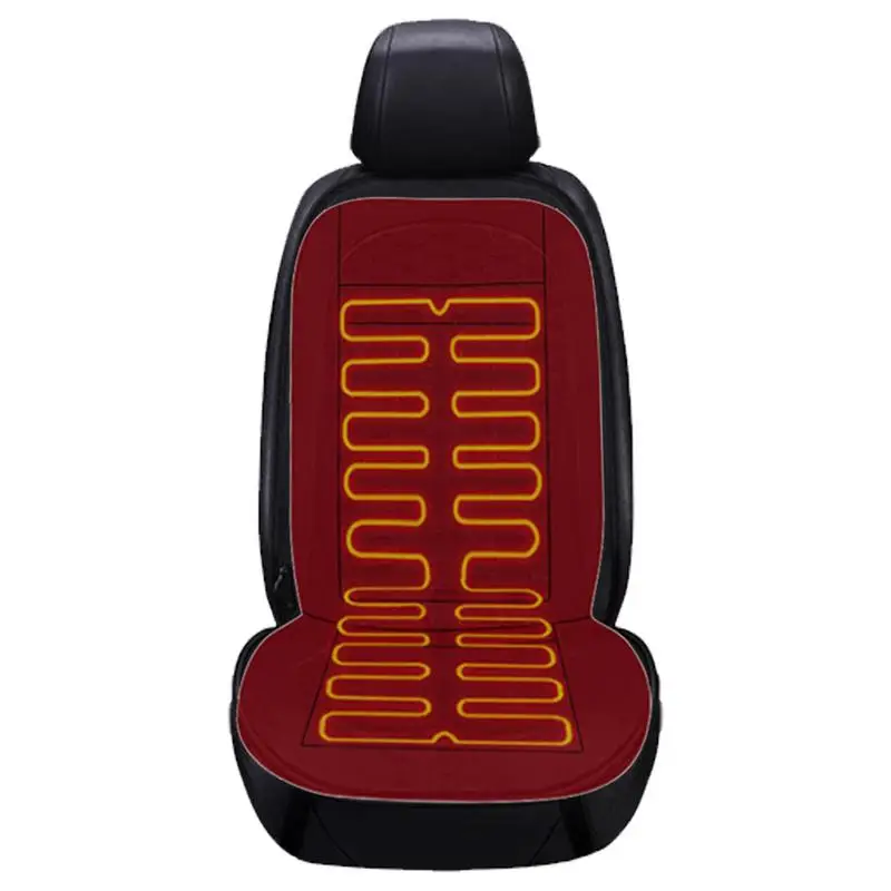 

Car Seat Heater Cushion | Fast Warmer Universal 12V With Temperature Controller Heating Pad Bracket Auto Winter Interior Parts
