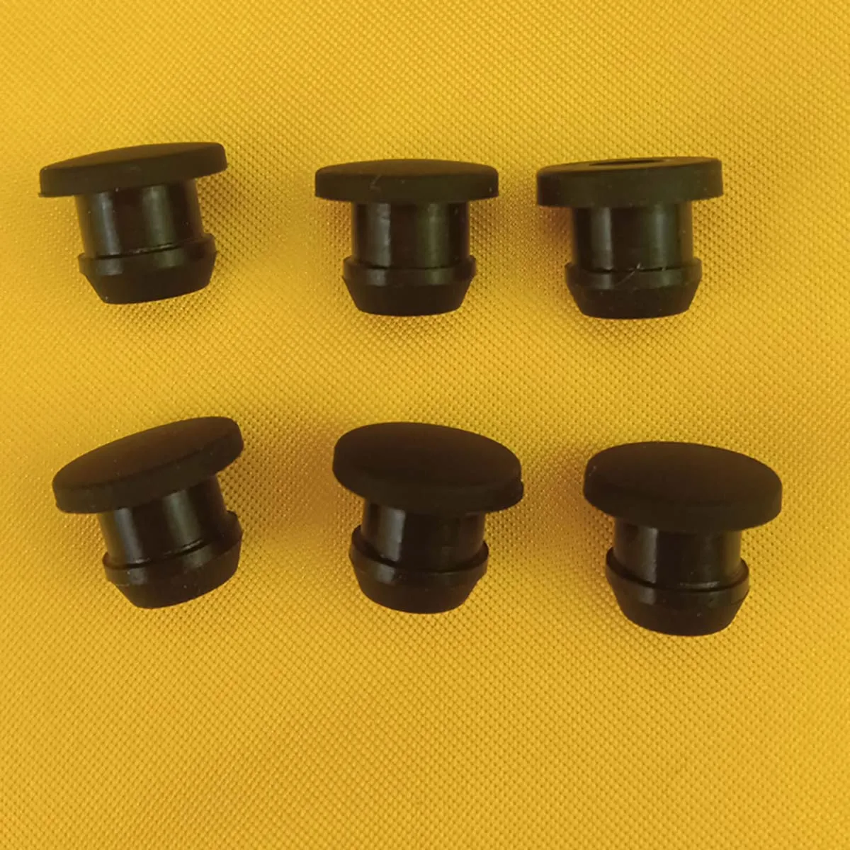 

1/5/10Pcs Silicone Rubber Snap-On Hole Plugs Size(A) 22/23/24/25/26mm Black End Caps Seal Stoppers Shock-absorbing Pads
