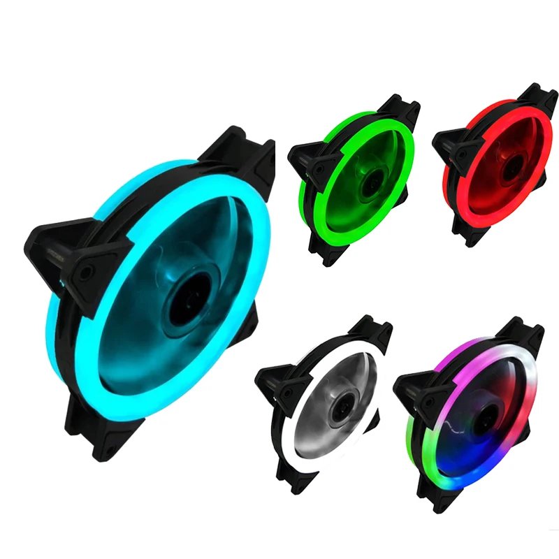 

Чехол вентилятор 120 мм 3Pin подшипник светодиодный вентилятор охлаждения компьютера радиатор