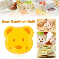 kitchen breakfast bear sandwich mold bear shape sandwich mold cutter for kids bread mold diy home making accessories