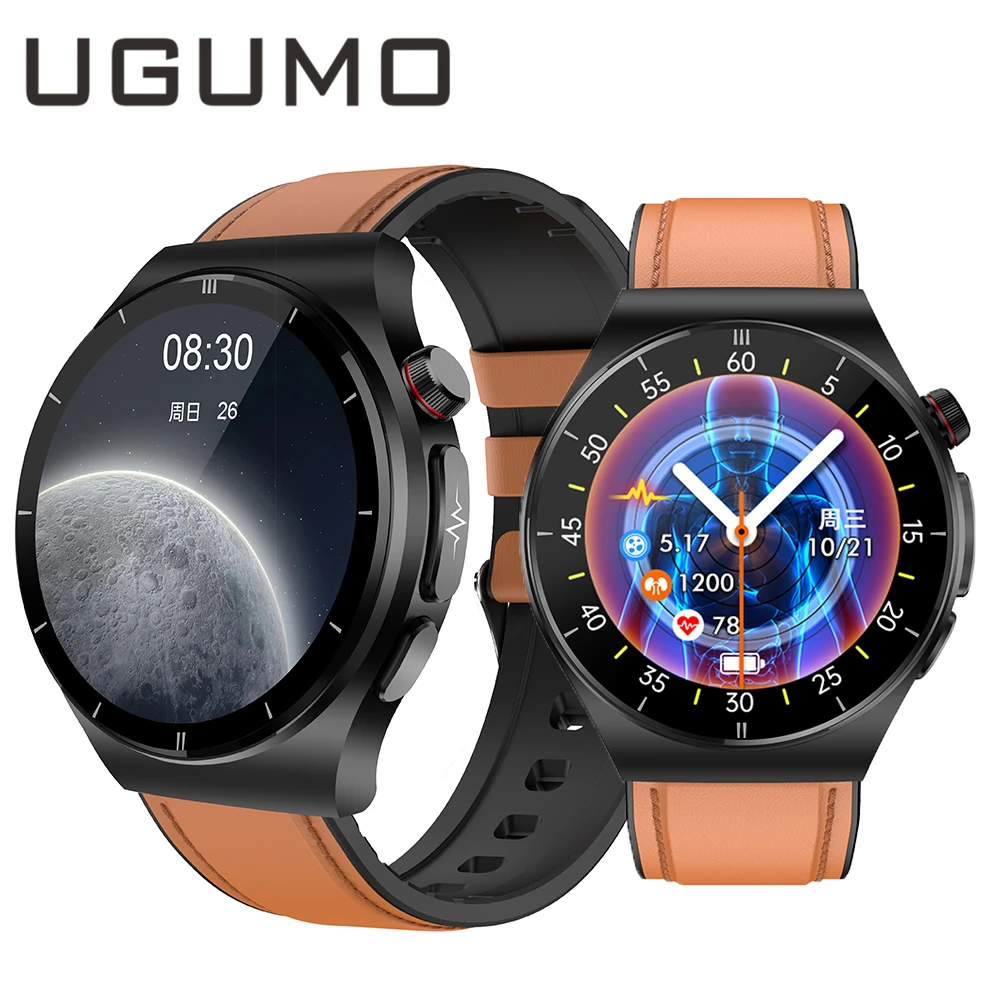 

Смарт-часы UGUMO мужские, Неинвазивные, водостойкие, IP68