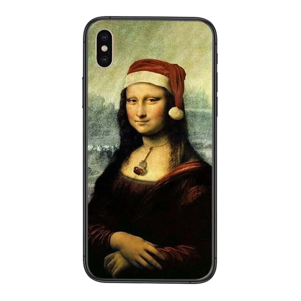 Reasonal Price For Samsung Galaxy Note 10 Plus Ultra M51 M31 M30S J6 J8 2018 A10 A10S A11 Mona Lisa Funny Spoof Soft TPU |