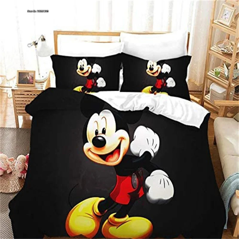 Детский комплект постельного белья Микки Маус с цифровым 3D-принтом |