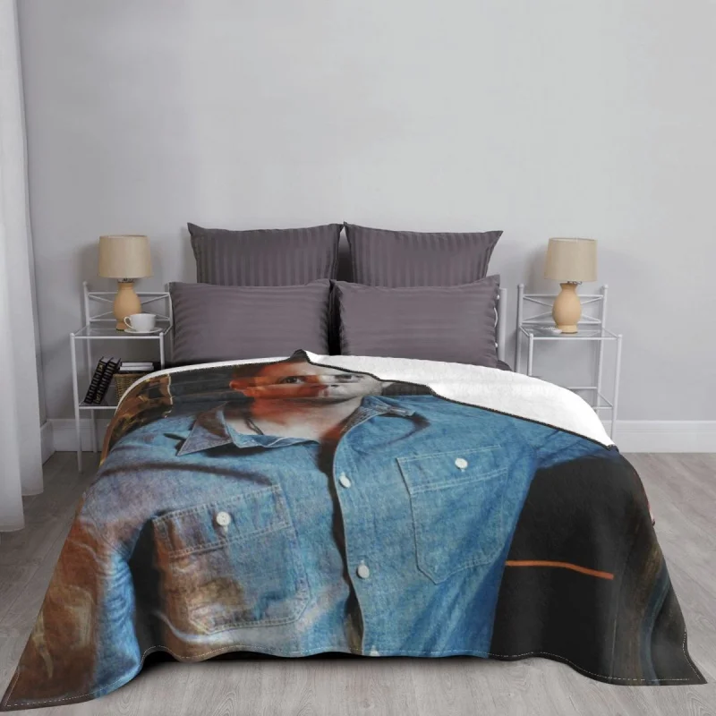 

Удобное Мягкое фланелевое одеяло для ТВ-шоу, Осеннее одеяло Дина винчестера для дивана, кушетки, автомобильной кровати