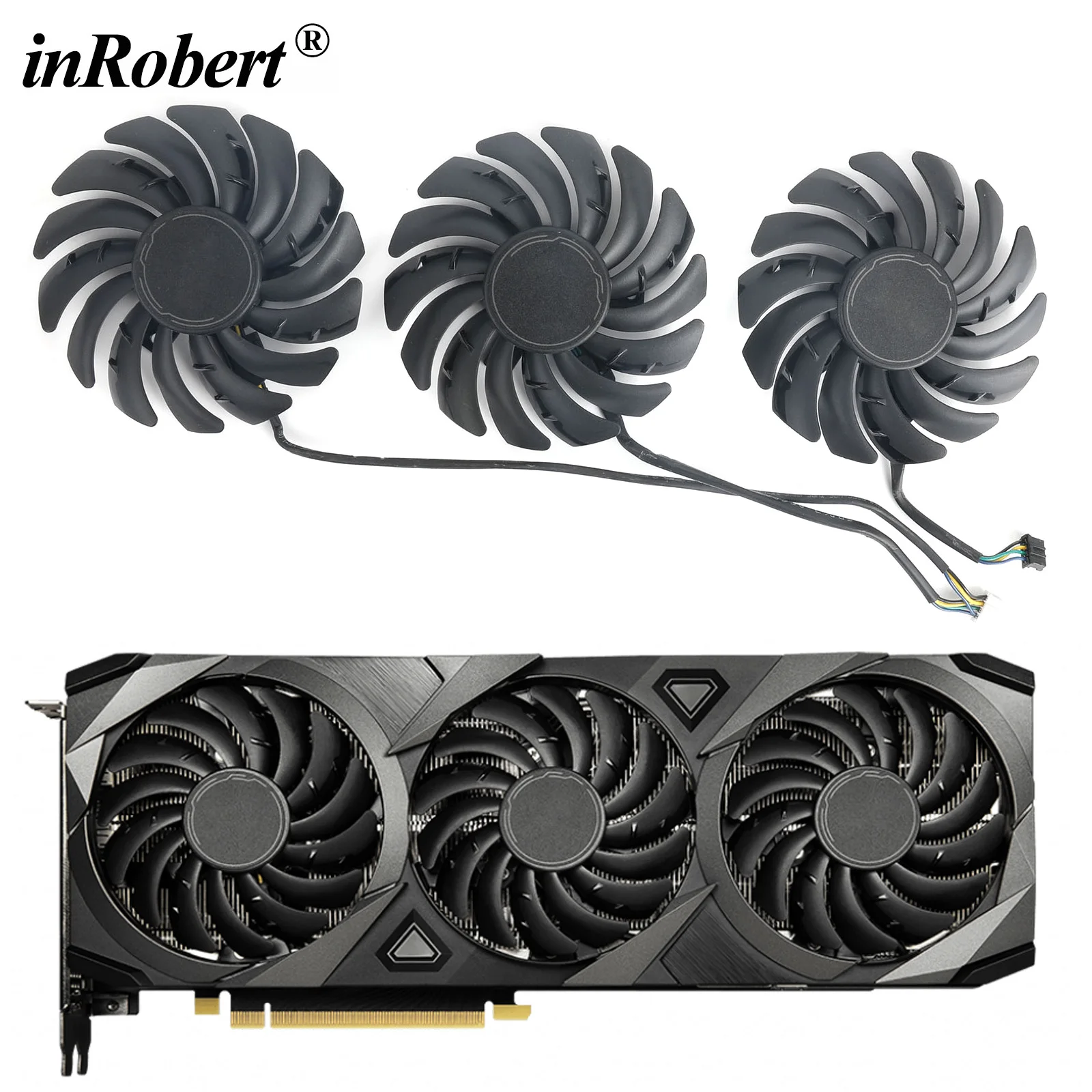 

Вентилятор PLD09210B12HH 12 В 0,40 а 85 мм RTX3080 для MSI GeForce RTX 3070 3080 3090 VENTUS 3X игровой Вентилятор охлаждения графической карты