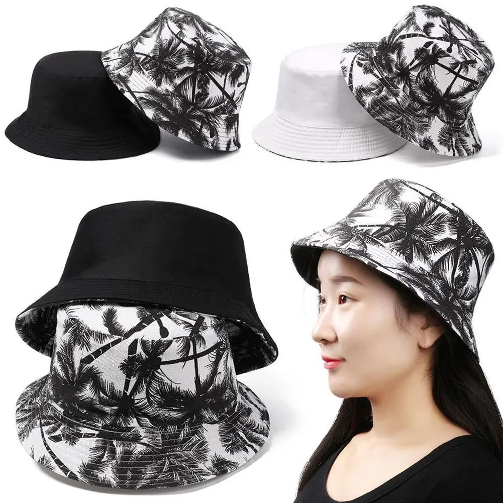 

Панама Двусторонняя Складная для мужчин и женщин, модная шапка для улицы, для экрана Kpop, двусторонняя, для Ca C2g7