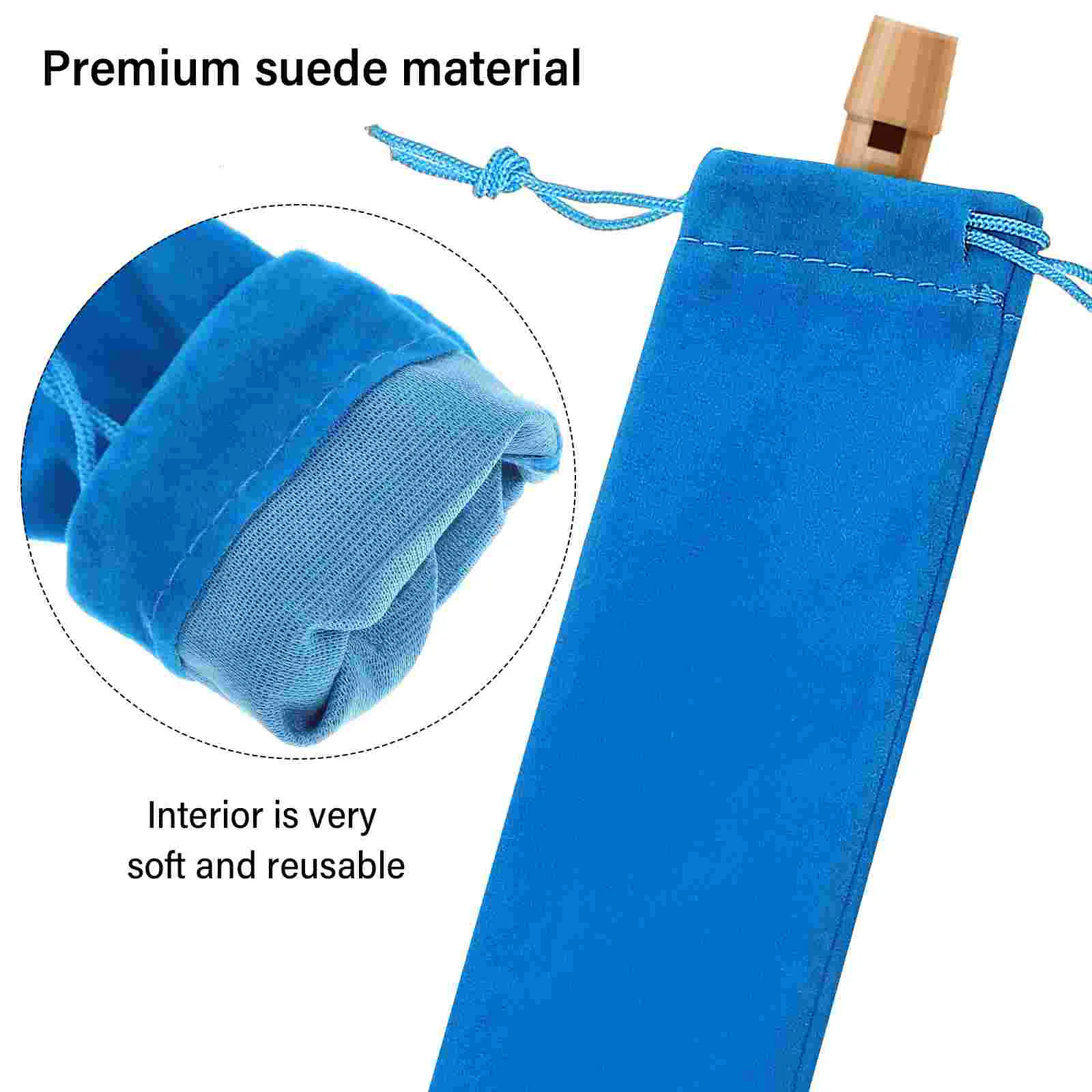 10 шт. сумка для хранения кларнета губная гармошка сопрано рекордер флейты